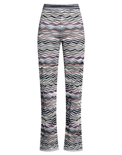 Missoni Woman Pants White Size 6 Viscose, Wool, Polyamide, Elastane In Multi