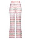 Missoni Zig Zag Cotton-blend Flared Pants In White