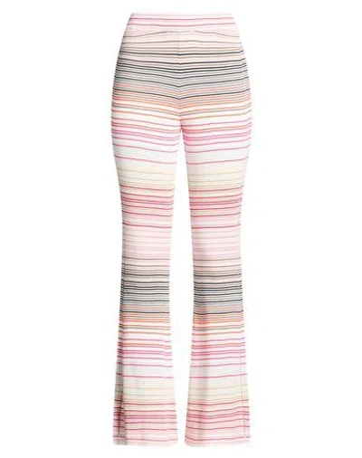 Missoni Woman Pants White Size 8 Cotton, Viscose In Multi