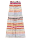Missoni Woman Pants White Size 8 Viscose, Polyester, Metallic Fiber