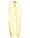 Missoni Woman Pants Yellow Size L Cotton, Viscose In Yellow