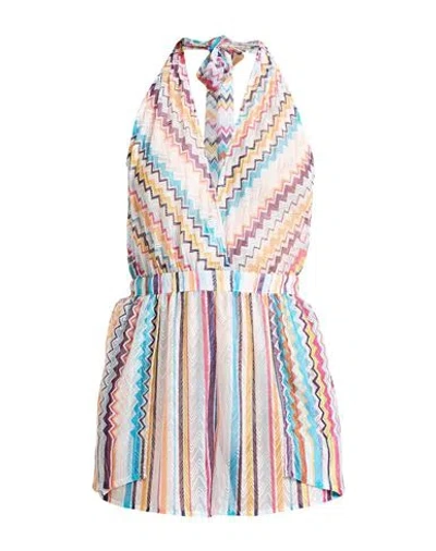 Missoni Woman Playsuit White Size 10 Polyester