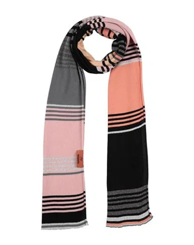 Missoni Woman Scarf Apricot Size - Viscose, Wool, Acrylic, Polyester In Orange