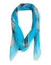 Missoni Woman Scarf Azure Size - Modal, Silk In Blue