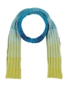 Missoni Woman Scarf Azure Size M Wool