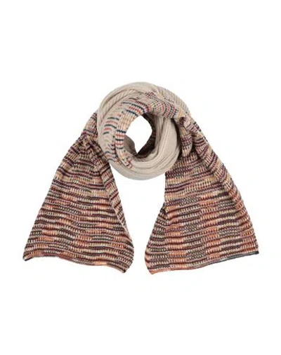 Missoni Woman Scarf Beige Size - Cashmere In Multi
