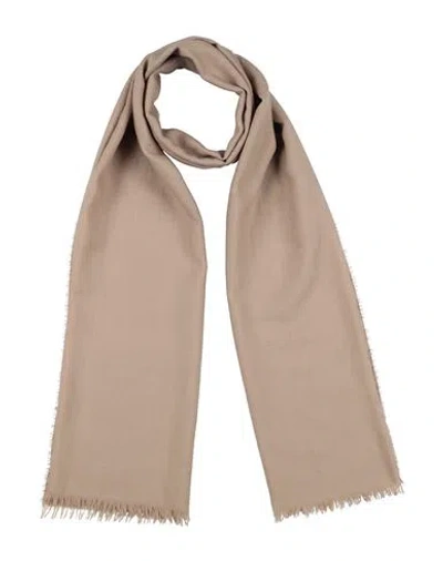 Missoni Woman Scarf Beige Size - Wool, Silk In Brown