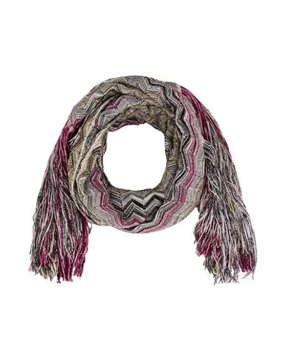 Missoni Woman Scarf Black Size - Cupro, Polyester, Viscose
