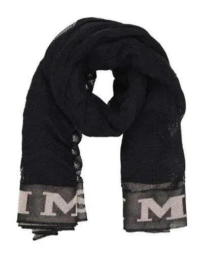 Missoni Woman Scarf Black Size - Viscose, Polyamide