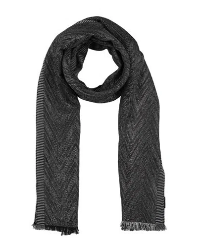 Missoni Woman Scarf Black Size - Viscose, Wool, Polyester, Cotton, Polyamide