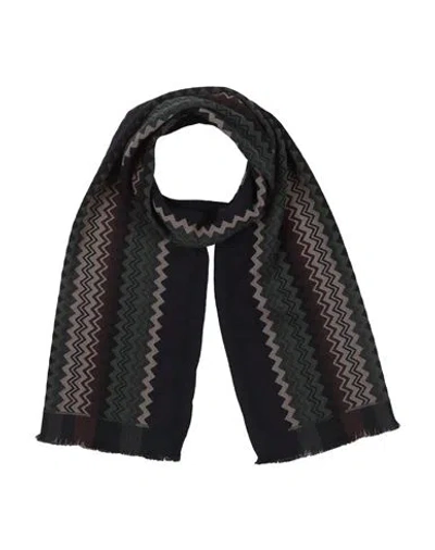 Missoni Woman Scarf Black Size - Wool