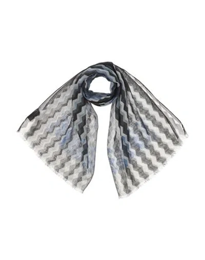 Missoni Woman Scarf Black Size - Wool