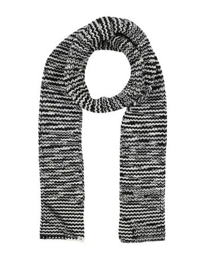 Missoni Woman Scarf Black Size - Wool