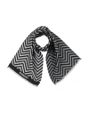 Missoni Woman Scarf Black Size - Wool, Acrylic, Polyester, Modal In Black