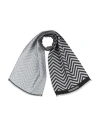 Missoni Woman Scarf Black Size - Wool, Acrylic, Polyester, Modal