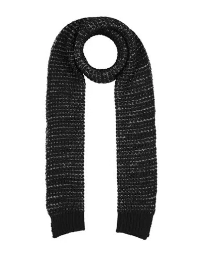 Missoni Woman Scarf Black Size - Wool, Alpaca Wool, Polyamide