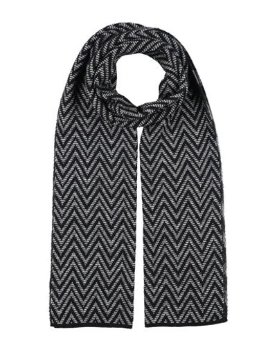 Missoni Woman Scarf Black Size - Wool, Mohair Wool, Polyamide, Viscose In Black