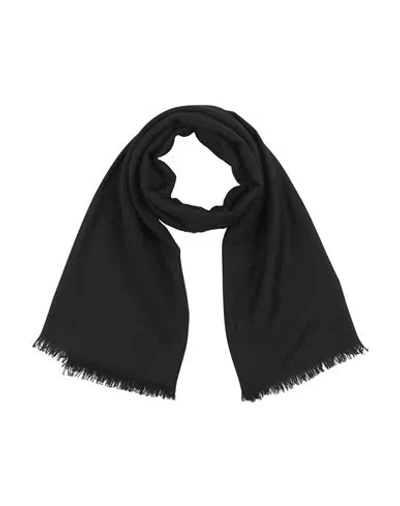 Missoni Woman Scarf Black Size - Wool, Silk