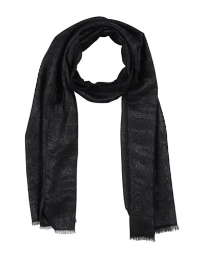 Missoni Woman Scarf Black Size - Modal, Cotton, Polyester, Polyamide