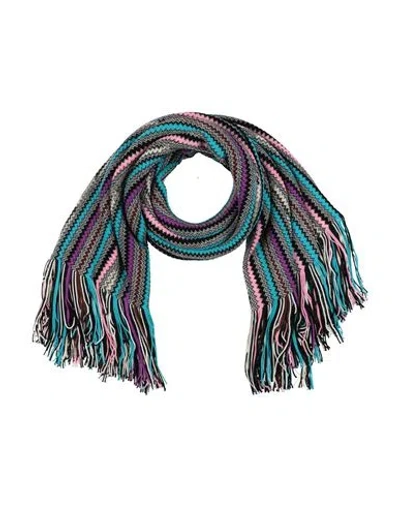 Missoni Woman Scarf Black Size - Wool