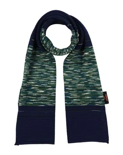 Missoni Woman Scarf Blue Size - Wool