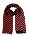 Missoni Woman Scarf Brick Size - Wool, Acrylic, Polyester, Modal In Red