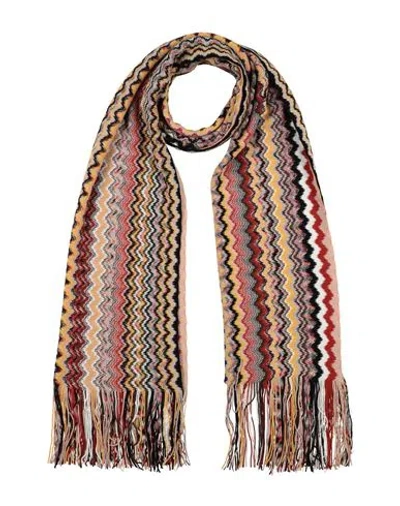 Missoni Woman Scarf Brick Size - Wool In Red