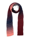 Missoni Woman Scarf Burgundy Size - Viscose, Wool, Polyamide In Multi