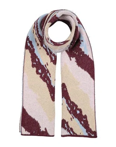 Missoni Woman Scarf Burgundy Size - Acrylic, Virgin Wool, Nylon, Alpaca Wool In Multi