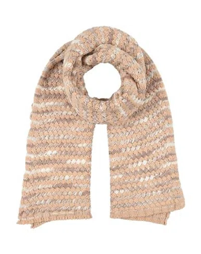 Missoni Woman Scarf Camel Size - Wool