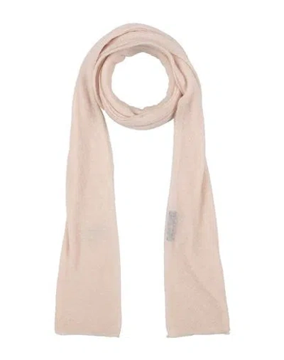 Missoni Woman Scarf Cream Size - Wool, Synthetic Fibers In Brown