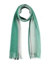 Missoni Woman Scarf Dark Green Size - Viscose