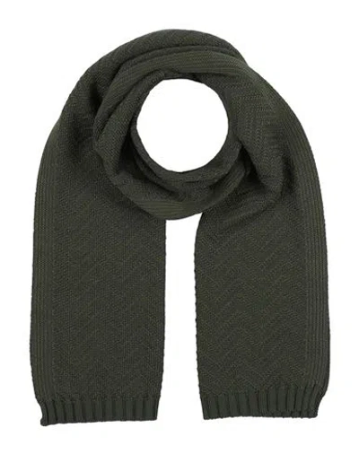 Missoni Woman Scarf Dark Green Size - Cotton