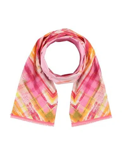 Missoni Woman Scarf Fuchsia Size - Cotton In Pink
