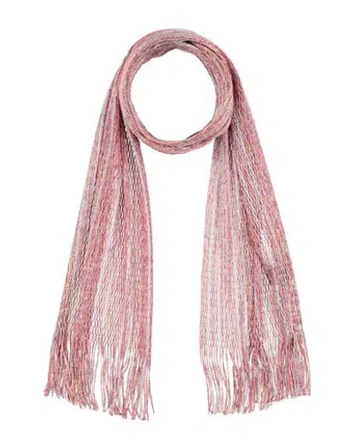 Missoni Woman Scarf Fuchsia Size - Viscose, Polyester, Polyamide In Pink