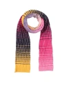 Missoni Woman Scarf Fuchsia Size - Viscose, Wool, Polyamide In Multi