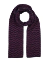 Missoni Woman Scarf Fuchsia Size - Wool, Mohair Wool, Polyamide, Viscose In Pink