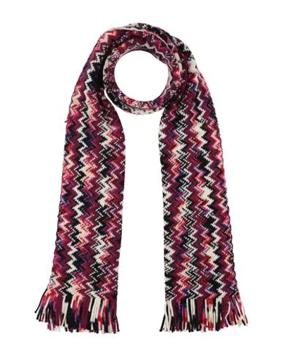 Missoni Woman Scarf Fuchsia Size - Wool In Multi