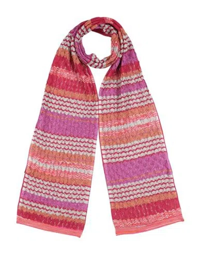 Missoni Woman Scarf Garnet Size - Viscose, Polyamide In Red