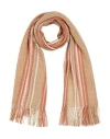 Missoni Logo Scarf In Gold