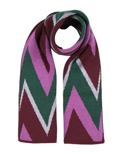 Missoni Woman Scarf Green Size - Acrylic, Virgin Wool, Viscose, Polyamide, Alpaca Wool In Multi