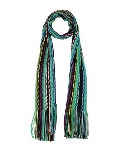 Missoni Woman Scarf Green Size - Viscose