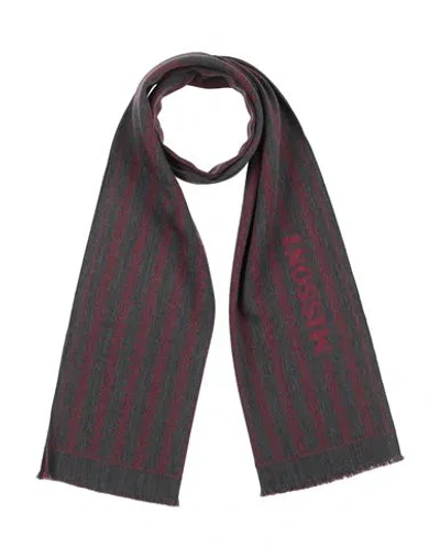 Missoni Woman Scarf Grey Size - Wool In Gray