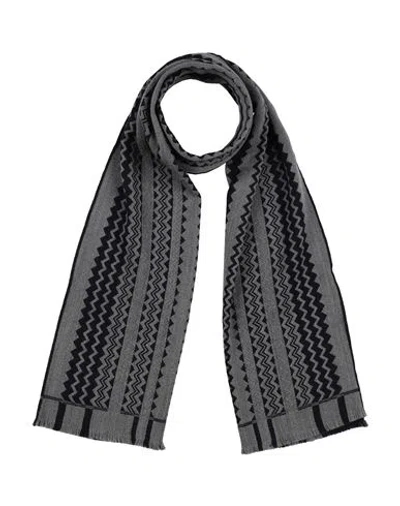 Missoni Woman Scarf Grey Size - Wool In Gray