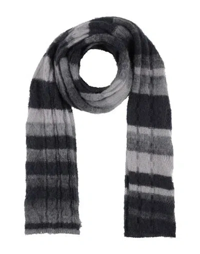 Missoni Woman Scarf Grey Size - Mohair Wool, Alpaca Wool, Polyamide In Multi