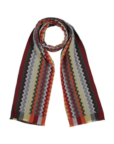 Missoni Woman Scarf Grey Size - Wool In Gray