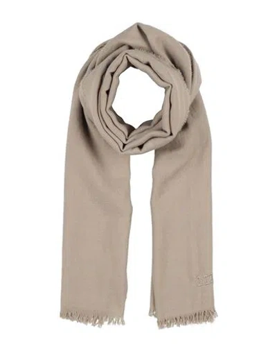 Missoni Woman Scarf Khaki Size - Wool, Silk In Beige
