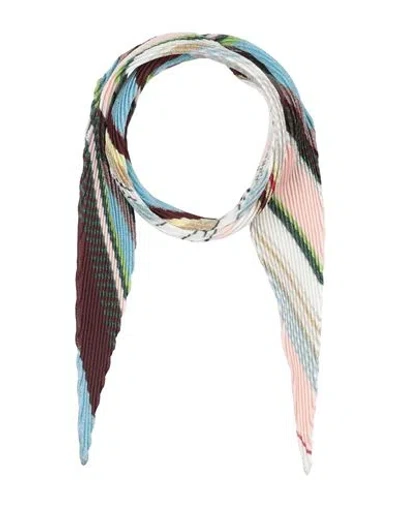 Missoni Woman Scarf Light Blue Size - Cotton, Viscose In Multi