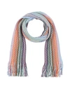 Missoni Woman Scarf Light Blue Size - Wool, Acrylic In Blue