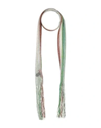 Missoni Woman Scarf Light Green Size - Viscose, Polyester, Polyamide